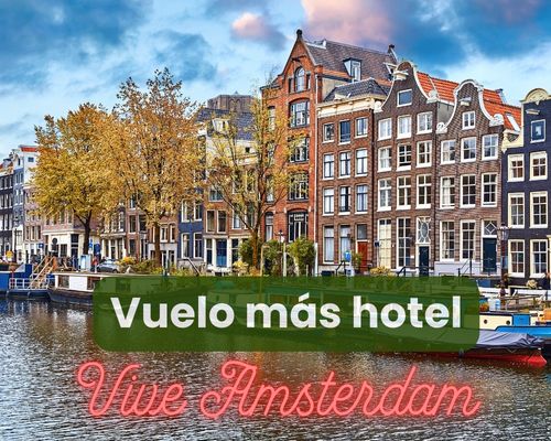 Vuelo mas hotel Amsterdam